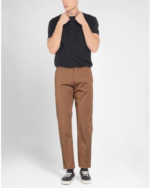 TRUE NYC Brown Trouser for men