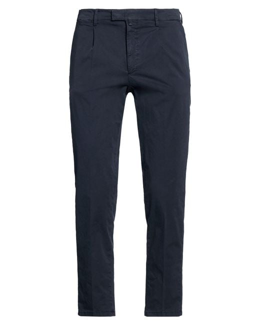Briglia 1949 Blue Pants Cotton, Elastane for men