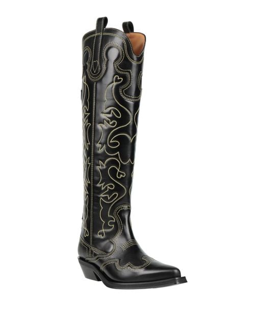 Ganni Black Boots