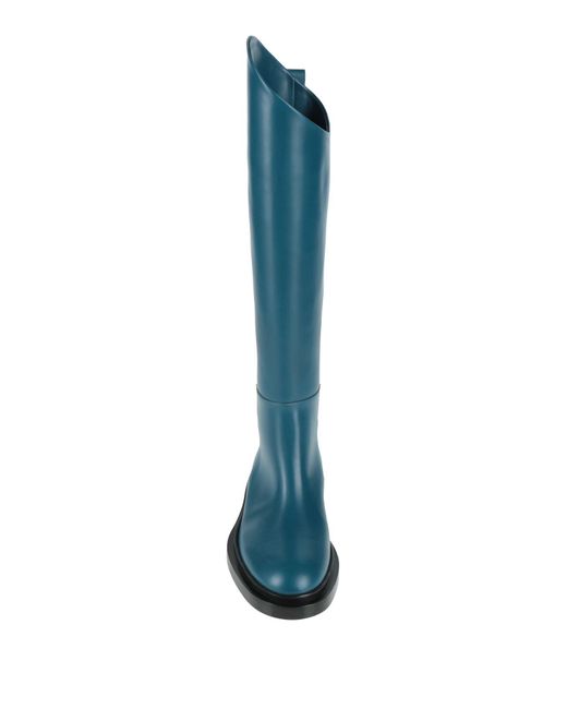 Jil Sander Blue Boot