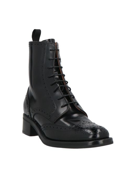 Church's Black Ankle Boots Calfskin