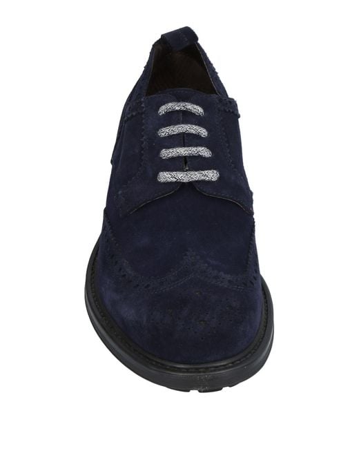 Stringate di Manuel Ritz in Blue da Uomo