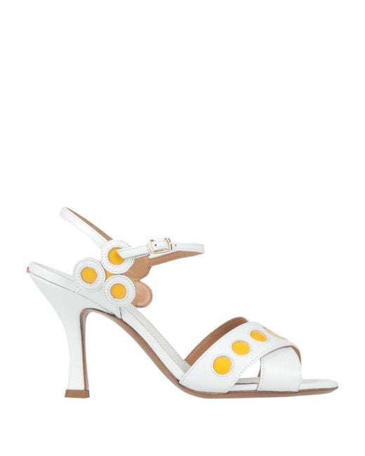 Sandales Relac en coloris Metallic