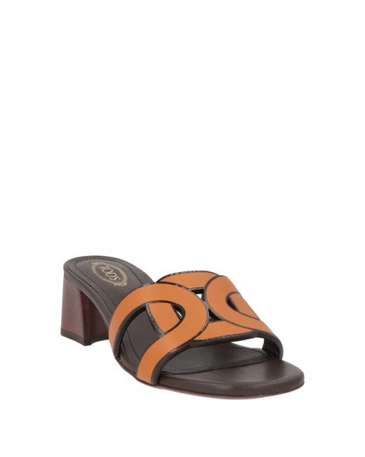 Tod's Brown Sandals