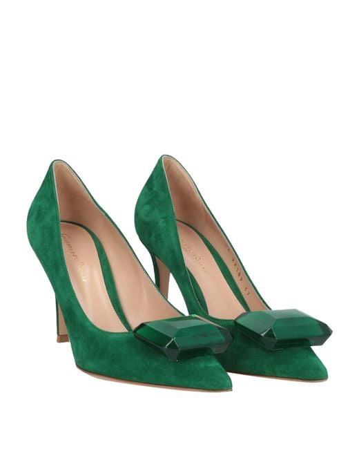 Gianvito Rossi Green Pumps