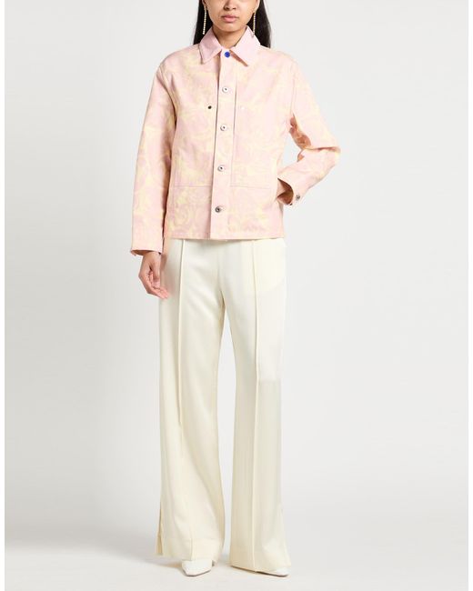 Burberry Pink Light Jacket Cotton