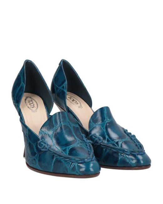 Escarpins Tod's en coloris Blue