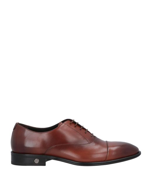 Roberto Cavalli Brown Lace-up Shoes for men