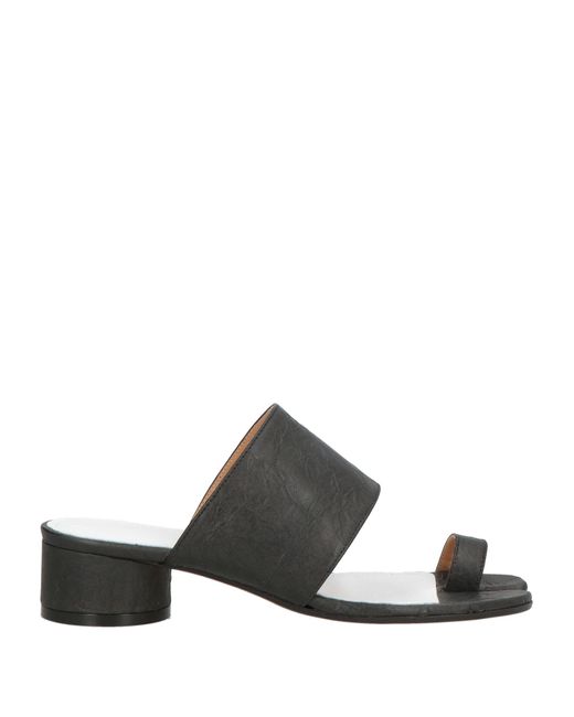 Maison Margiela White Thong Sandal Textile Fibers