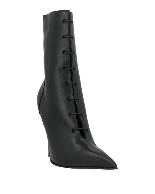 McQueen Black Ankle Boots