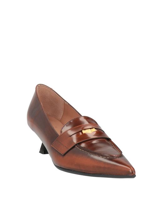 Ovye' By Cristina Lucchi Brown Loafers