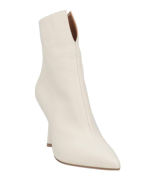 Chantal 1962 White Ankle Boots