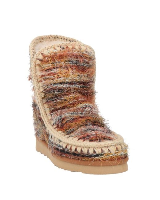 Mou Brown Ankle Boots