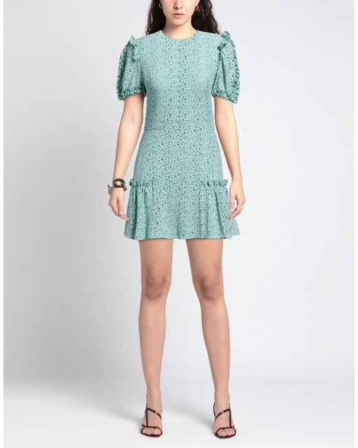 Amen Blue Mini Dress Polyester