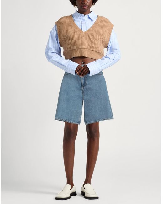 Rag & Bone Blue Denim Shorts