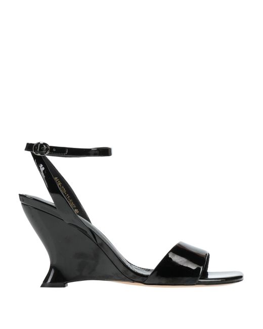 Emanuélle Vee Black Sandale