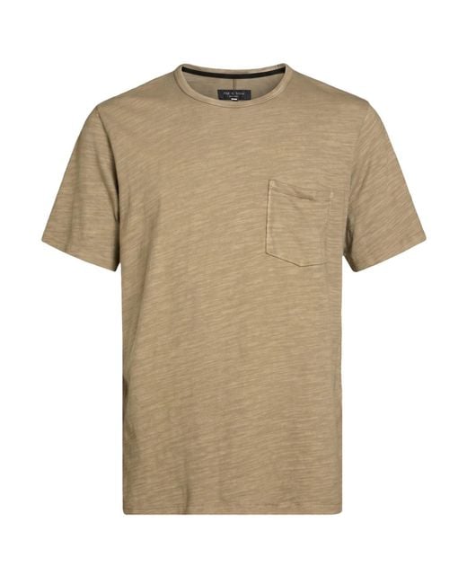 Camiseta Rag & Bone de hombre de color Natural