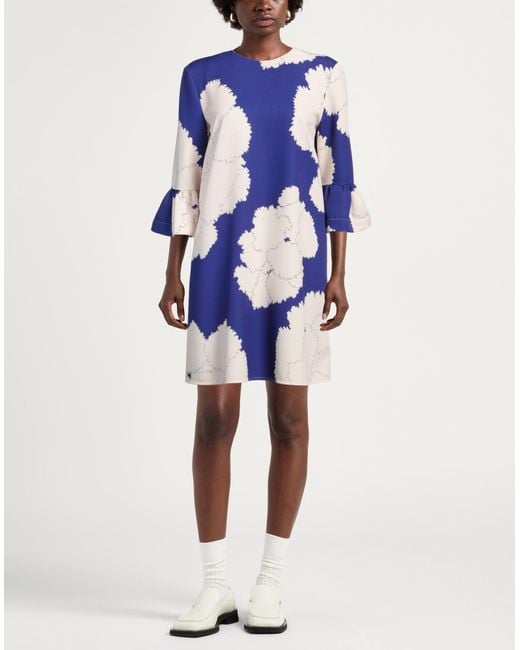 MEIMEIJ Blue Mini-Kleid