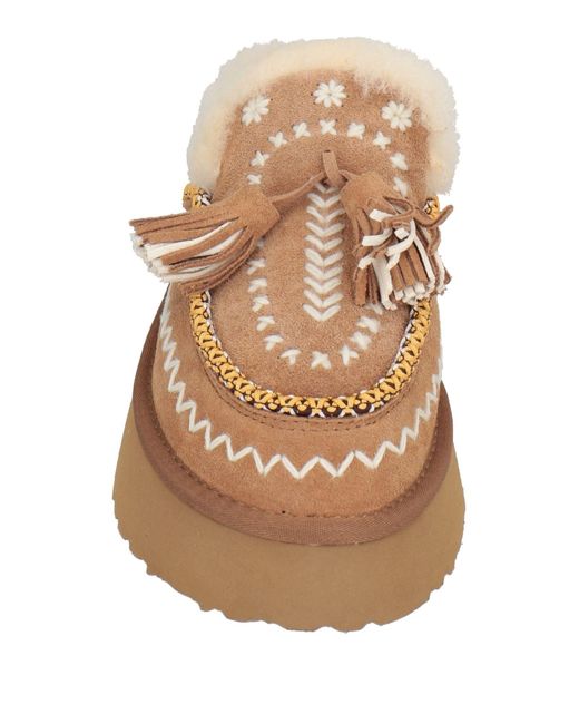 Nan-Ku Couture Brown Mules & Clogs