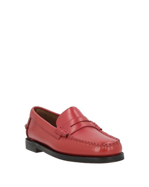 Sebago Red Mokassin