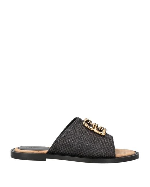 Givenchy Black Sandals