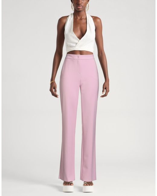 Pennyblack Pink Pants Polyester, Elastane