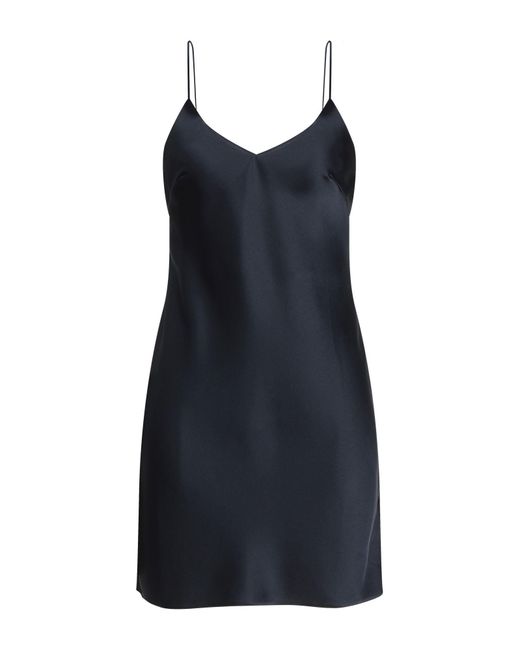 Robe Courte Roberto Collina en coloris Black