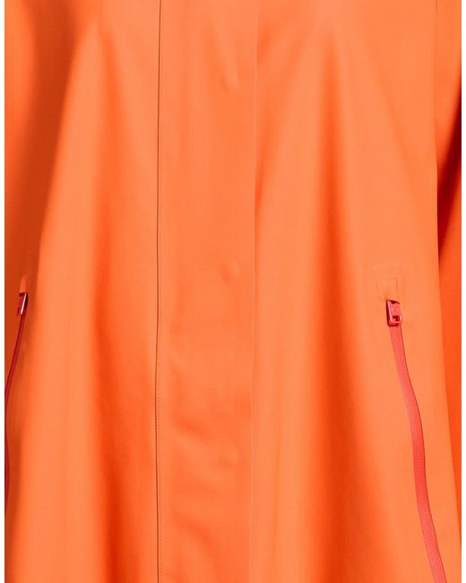 Woolrich Orange Overcoat & Trench Coat
