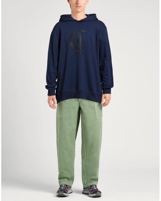 Just Cavalli Blue Sweatshirts for men