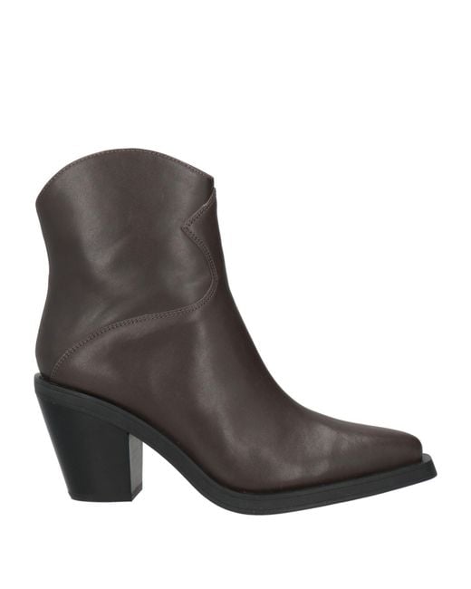 Bottines Ash en coloris Brown