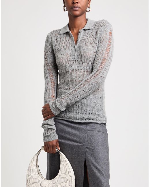 Pinko Gray Sweaters