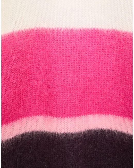ViCOLO Pink Sweater Acrylic, Mohair Wool, Polyamide