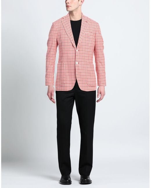 Sartorio Napoli Blazer in Pink für Herren