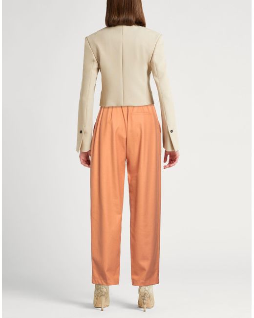 Pantalon Forte Forte en coloris Orange