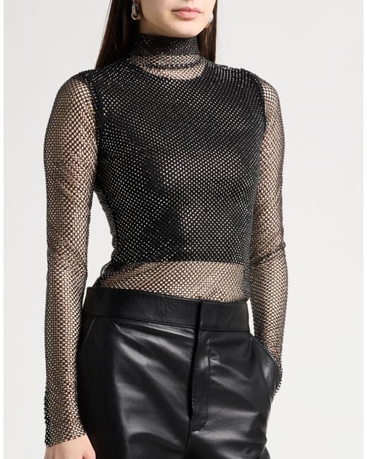 Sportmax Black Top Polyester, Elastane
