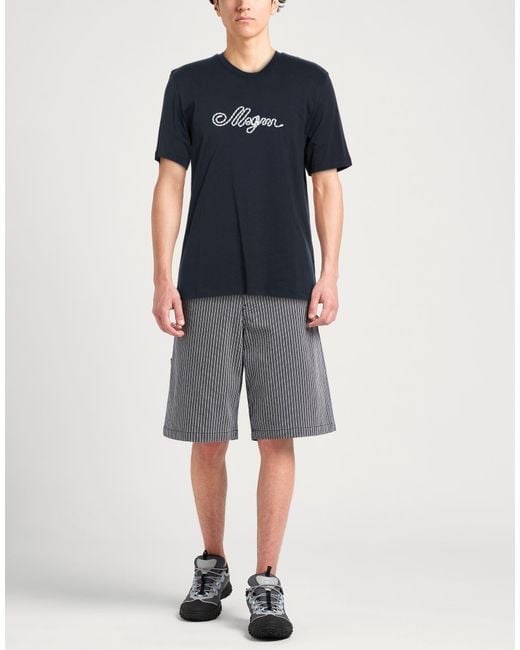 MSGM Blue T-Shirts for men