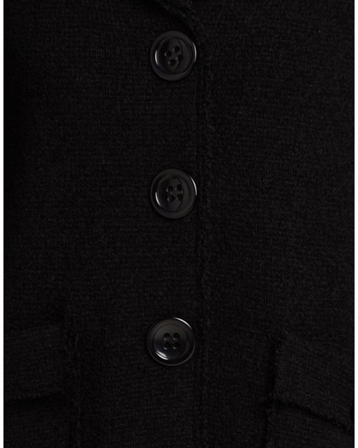 Charlott Black Coat Wool