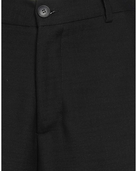 Bonheur Black Pants Viscose, Polyester, Elastane