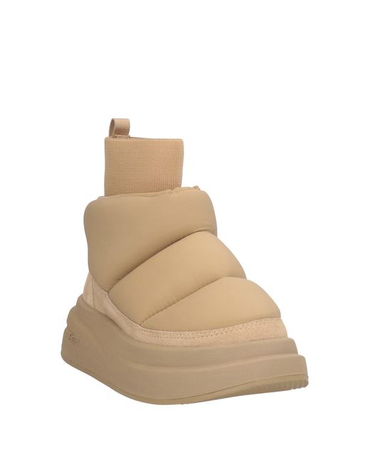Ash Natural Ankle Boots
