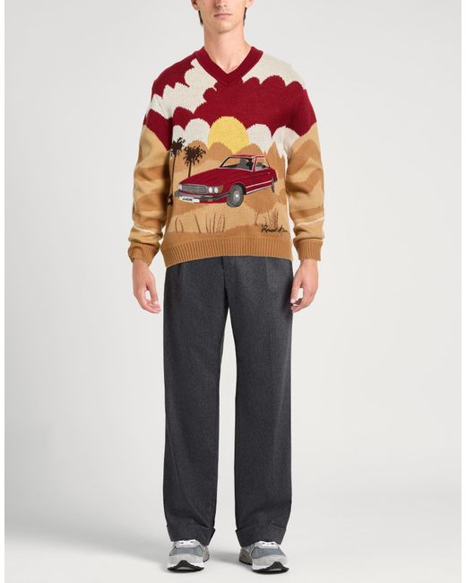 House Of Sunny Red Sweaters for men