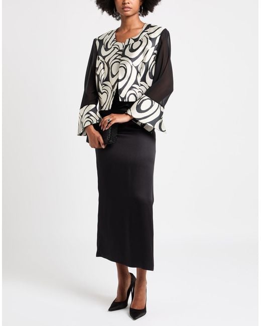 Camilla Black Jacket Polyester