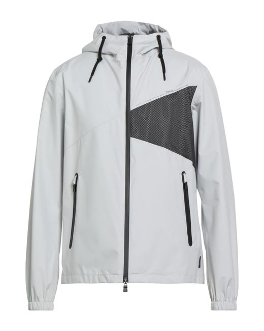 Herno Gray Laminar Jacket Polyester, Ptfe for men
