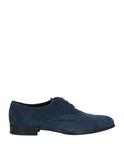 Doucal's Blue Lace-up Shoes for men