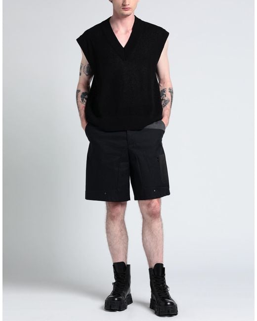 A_COLD_WALL* Black Shorts & Bermuda Shorts for men