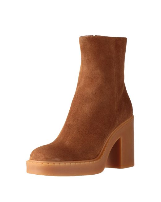 Bianca Di Brown Ankle Boots