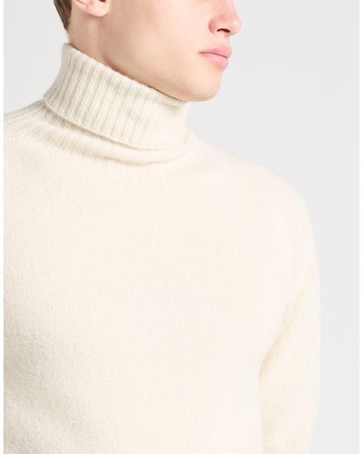 Altea White Turtleneck for men