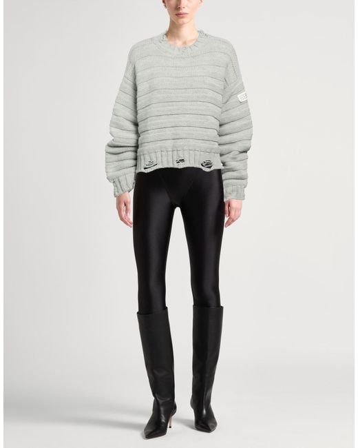 MM6 by Maison Margiela Gray Jumper