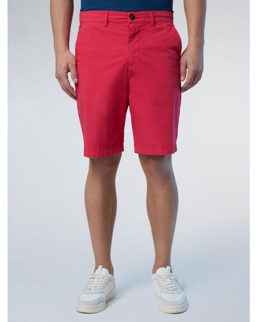 North Sails Shorts & Bermudashorts in Red für Herren