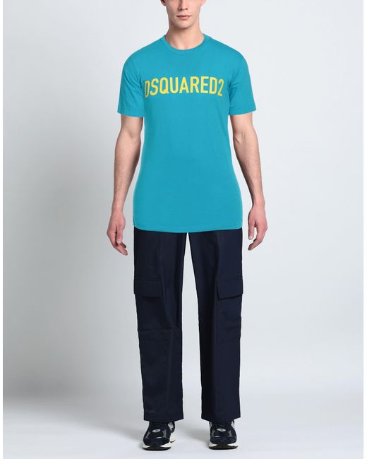 DSquared² Blue T-shirt for men