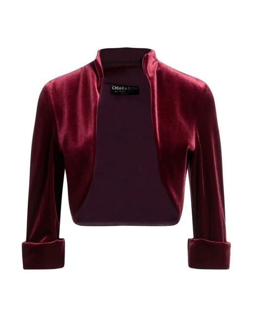 La Petite Robe Di Chiara Boni Red Blazer